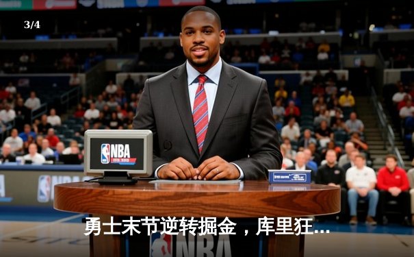 勇士末节逆转掘金，库里狂砍34分锁定季后赛席位 - 3